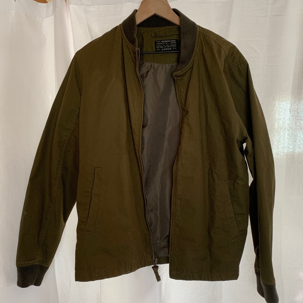 J Crew Cotton Lightweight Jacket